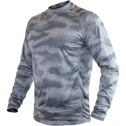 Реглан Fahrenheit Solar Guard Grey Ver2 UPF 50+ M/R Camo gray - мініатюра 2