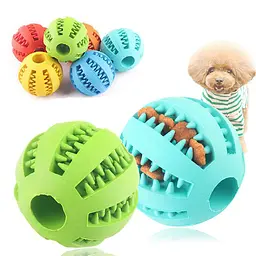 Інтерактивний м'яч для собак Dog Treat Toy Ball - мініатюра 2