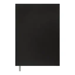 Книга-канц. A4 144арк. кліт. тв. бумвініл офс. Optimal чорна BM.24419103-01/Buromax/