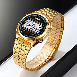 Наручний годинник чоловічий 2146GD Gold Skmei acs0030241 - мініатюра 3