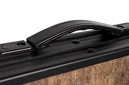 Стіл Bo-Camp Melrose Oval 120x80 cm Black/Wood look (1404220) - мініатюра 5