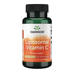 Ліпосомальний вітамін C Liposomal Vitamin C High Bioavailability 1000 мг - 60 таблеток