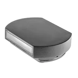 Підсвітка Brille LED фасадна IP65 AL-228/2х3W NW COB BK - мініатюра 4