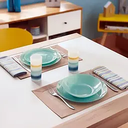 Сервіз Luminarc Arty Soft Blue 18 предметів (L3650) - мініатюра 3