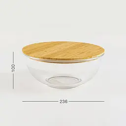 Ємність для зберігання МВМ My Home 2.4 л (KP-59 LT/WOOD) - мініатюра 2
