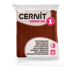 Полімерна глина Cernit Number One, 56 г., КОРИЧНЕВИЙ, (CR-CE0900056800)
