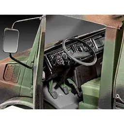 Збірна модель Revell Вантажівка Unimog 2T milgl рівень 5 масштаб 1:35, 190 деталей (RVL-03337) - мініатюра 4