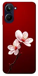 Чохол Demsky Sakura red для Realme 10 4G