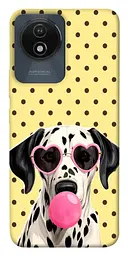 TPU чохол Demsky Pinky dolmatin для Vivo Y02