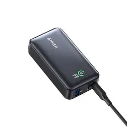 Павербанк Anker 533 10000 mAh 30 W з наскрізною зарядкою та індикатором заряду Повербанк для телефону та ноутбука - мініатюра 2