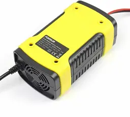 Автомобільний зарядний пристрій Foxsur FBC1205D 12V/5А Автоматичний імпульсний з функцією відновлення Yellow (19429) - мініатюра 5