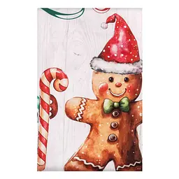 Фартух Ardesto Christmas Gingerbread 60х80см, 100% поліестер, червоний (ART12HG) - мініатюра 2