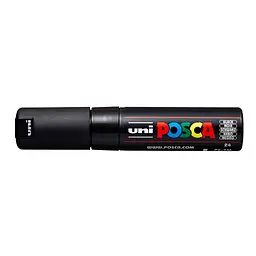 Маркер UNI Posca, 4,5-5,5мм, чорний (PC-7M BLACK) - мініатюра 2