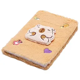 Блокнот плюшевий ZiBi Kids Line Capybara А5 80 аркушів у клітинку, дизайн в асортименті (ZB.700015) - мініатюра 11