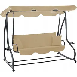 Садова гойдалка GardenLine KRE0759 Beige [144767] - мініатюра 2