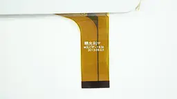 Тачскрін (сенсорне скло) для MGLCTP-193A 9 зовнішній розмір 232*142 мм робочий розмір 197*112 мм 50 pin білий - мініатюра 4
