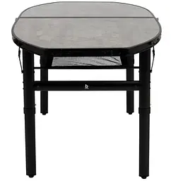Стіл Bo-Camp Northgate 100x70 см Black/Grey (1404189) (DAS303263) - мініатюра 3