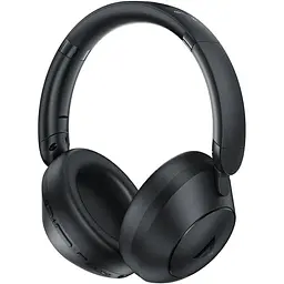 Бездротові навушники Acefast H3, накладні, IPX4, ANC, BT5.3, AUX, 500mAh, 65h, black