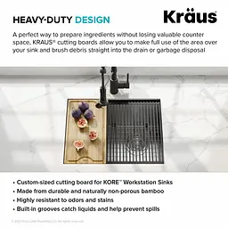 Дошка для нарізання Kraus KCB-WS101BB - мініатюра 9