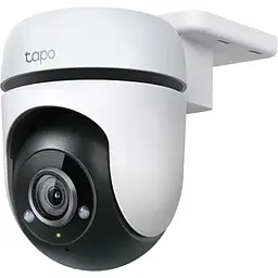 IP камера TP-Link Tapo C500, White/Black, 3 Мп (1920x1080/15 fps), 1/3` CMOS, H.264, WiFi (2.4 GHz), день/ніч, ІЧ-підсвічування 850 нм до 30 м, двосторонній аудіозв'язок, microSD, IP65, iOS 10+ / Android 5.0+