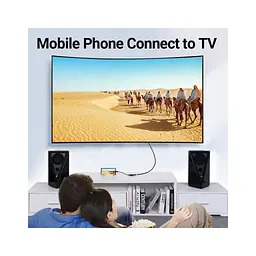Перехідник USB-C to HDMI 0.15m black Vention (TDCBB) - мініатюра 2