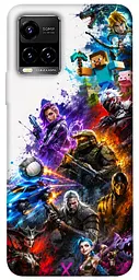 TPU чехол Demsky Gameverse для Vivo Y21 / Y33s