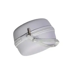 Подушка для шиї Yiwu U-подібна Memory Foam 25х20х12 см світло-сіра 3D Mesh - мініатюра 7