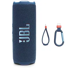 Портативная колонка JBL FLIP7-BLU Bluetooth 5.4 IP68 35Вт Blue - мініатюра 2
