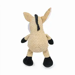 М'яка іграшка для собак Plush Donkey з пищалкою - мініатюра 3