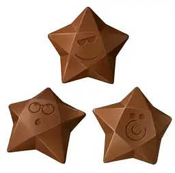 Шоколадні зірочки Milky Way Magic Stars Milk Chocolate Bites 100г - мініатюра 4