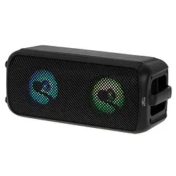Bluetooth колонка Adler AD 1903 з радіо, караоке, RGB-підсвіткою, акумулятор 1500 мАг Bluetooth колонка - мініатюра 3