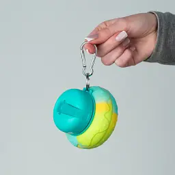 Силіконова пляшка для води Kite 600 мл бірюзова (K26-1271-1) - мініатюра 4