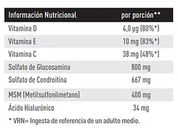 Глюкозамін Weider (Glucosamine Chondroitin plus MSM) для суглобів і шкіри 80 капсул - мініатюра 2