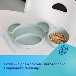 Мисочка на присосці Canpol babies бірюзовий 330 мл (51/400_tur) - мініатюра 11