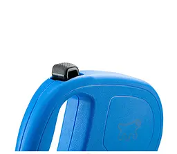 Повідець-рулетка для собак Ferplast Flippy One Cord S до 8 кг блакитний шнур 3 метри 75092025 - мініатюра 3