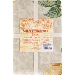 Скатертина гобеленова Lefard Home Textile Candle 140х180 см (732-354) - мініатюра 4