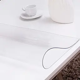 М'яке скло Прозора силіконова скатертина на стіл Soft Glass Захист для меблів 1.2х1.0 м (товщина 2мм) - мініатюра 10