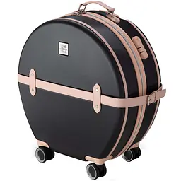 Валіза Semi Line 20" (S) Black/Pink Cream (T5671-2) - мініатюра 1