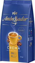 Кава в зернах Ambassador Crema 1 кг