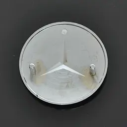 Емблема для Mercedes 75 мм пластикова - мініатюра 2