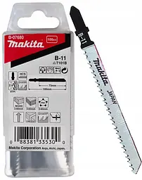 Набір полотен HСS для лобзика по дереву Makita B-07680 (100 шт)