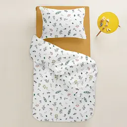 Набір наволочок Cosas Wildflowers 40х60 см білий (SetPillow_FoliageBirds_40x60) - мініатюра 4