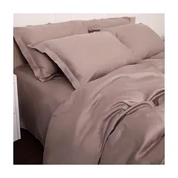 Постільна білизна MirSon Tencel №08 Beige 200x220 Євро (2200009637155) - мініатюра 2