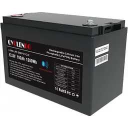 Акумулятор Cyclen 12.8V 100AH LiFePo4 (підігрів/Bluetooth)