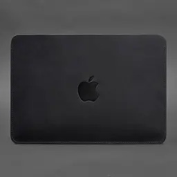 Чохол із натуральної шкіри BlankNote для MacBook 13 дюйм Синій Crazy Horse - мініатюра 3