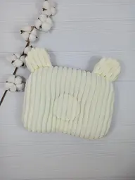 Дитяча ортопедична подушка 24×32 для новонароджених a.l.babybox Лісові мешканці Молочний - мініатюра 2