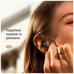 Навушники ColorWay Slim TWS-2 Earbuds Black (CW-TWS2BK) - мініатюра 9