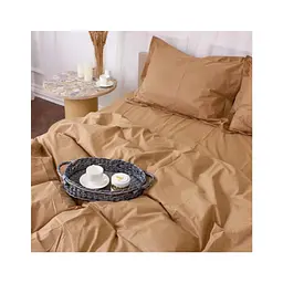 Постільна білизна MirSon Poplin Line 015 Sandy 175 x 210 (2200006278047) - мініатюра 3