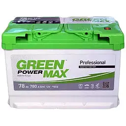 Акумулятор Green Power Max 6СТ-78Ah АзЕ (-/+) 780A (EN)