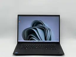 Ноутбук Lenovo 16" ThinkPad P1 Gen 4, i7-11850H, 16 GB, 960 GB, NVIDIA GeForce RTX 3080, 2560x1600, IPS (SH2603467) Б/в